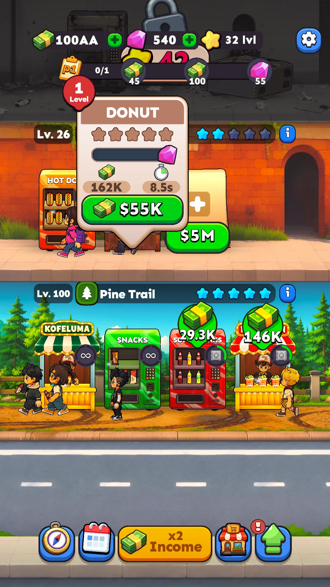 Idle Vendor Empire screenshot