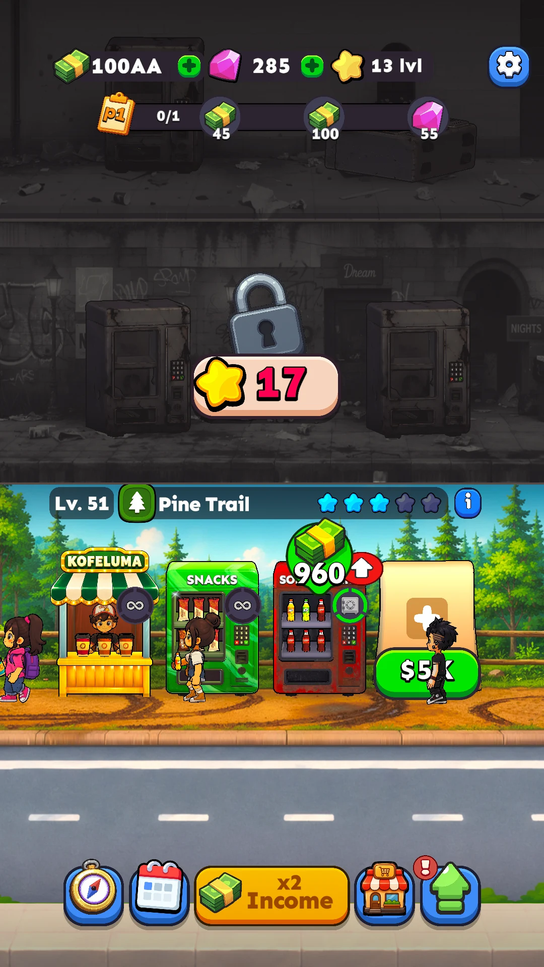Idle Vendor Empire screenshot