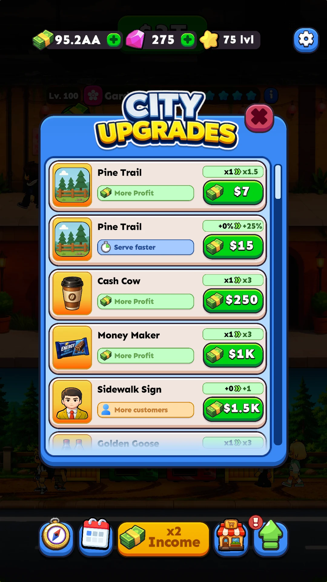 Idle Vendor Empire screenshot